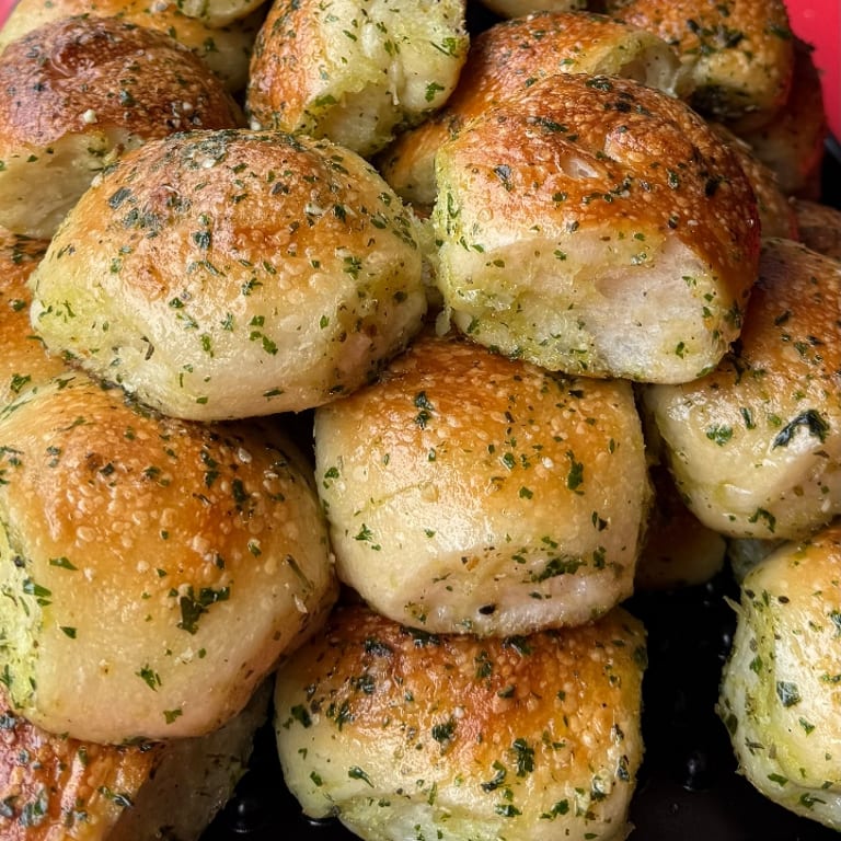 Delicious Garlic Knots Await